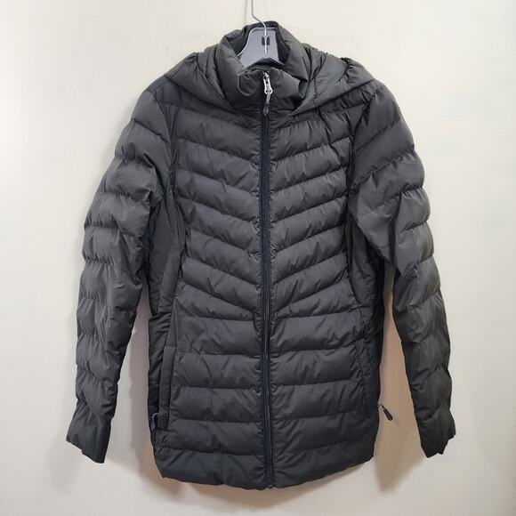 32 degrees heat hooded 4-way stretch packable puffer jacket woman's size medium - Picture 2 of 13